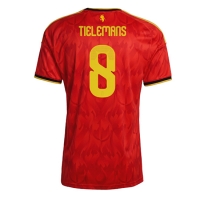 Camiseta Bélgica Youri Tielemans #8 Primera Equipación Replica Mundial 2026 mangas cortas
